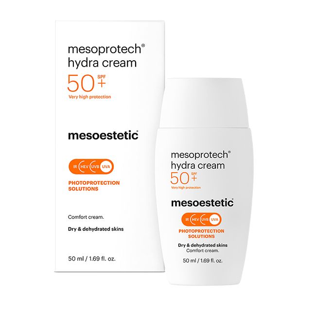 mesoprotech® hydra cream Sonnenschutz LSF 50+ für trockene und dehydrierte Haut