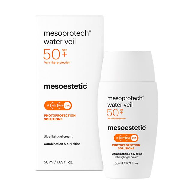 mesoprotech® water veil leichter Sonnenschutz LSF 50+ für Misch- und fettige Haut